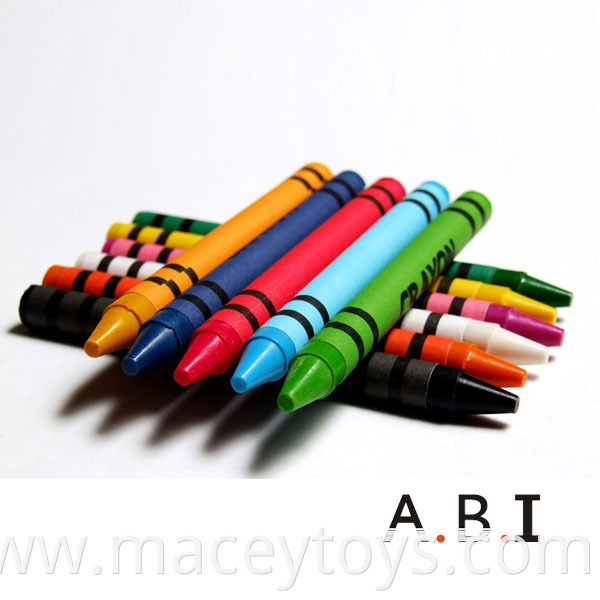 6/12 /24 color excellent smooth Nontoxic retractable oil pastel wax crayon set Rotating crayons Lipstick